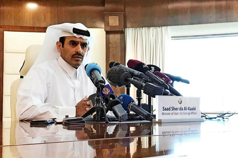 Deal: Qatar Petroleum chief executive Saad Sherida al Kaabi