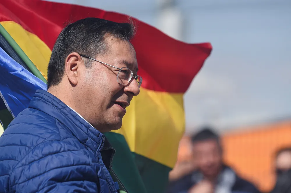 Bolivian President Luis Arce.