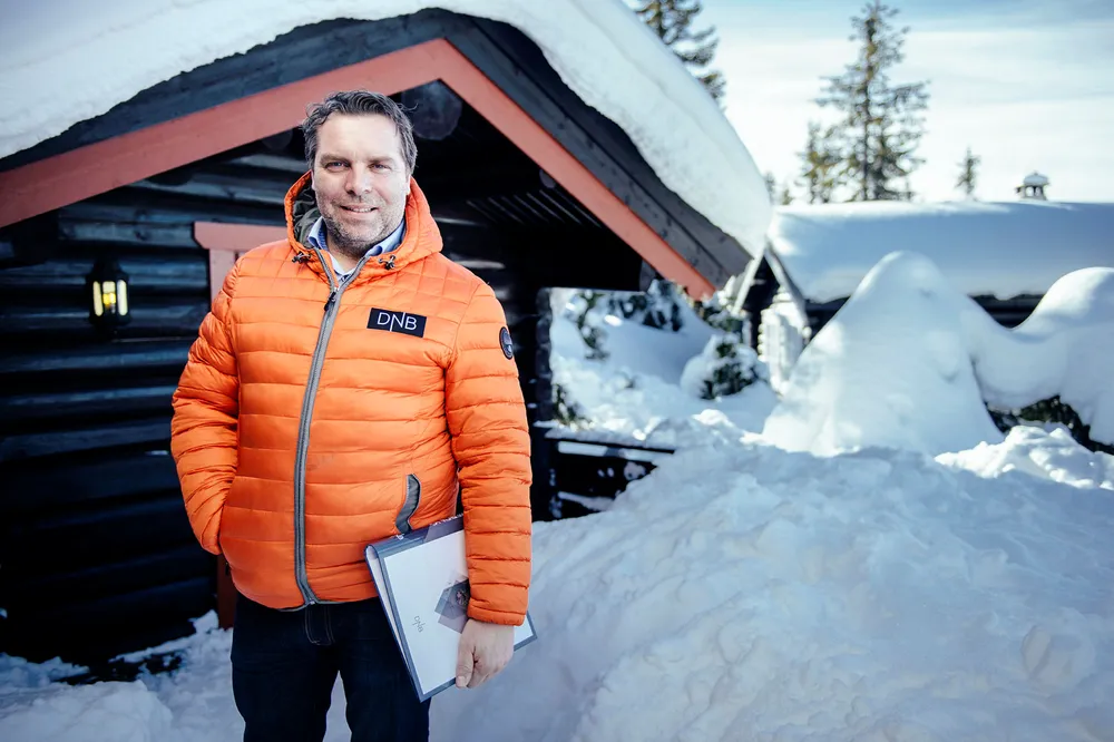 I påsken la DNB Eiendomsmegling Lillehammer ut en hytte på 168 kvadratmeter for 7,5 millioner kroner og har allerede holdt fire visninger. Foto: Fartein Rudjord