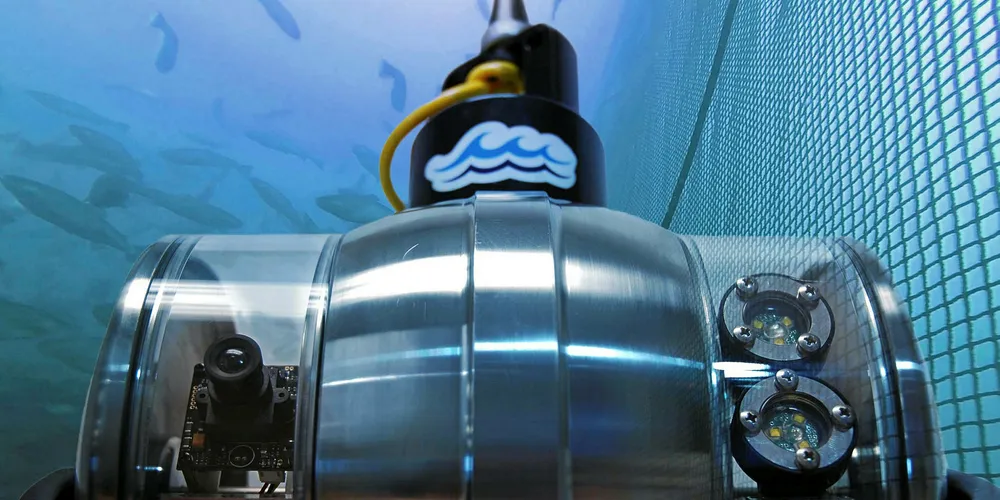 Deep Trekker's DTPod underwater video camera.