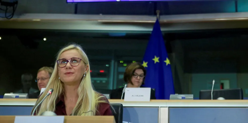 EU energy commissioner Kadri Simson