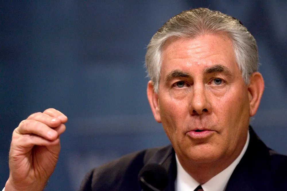 Rex Tillerson: ExxonMobil still helping BP to stop the Macondo gusher.