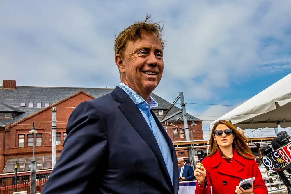 Ned Lamont, governor of Connecticut.