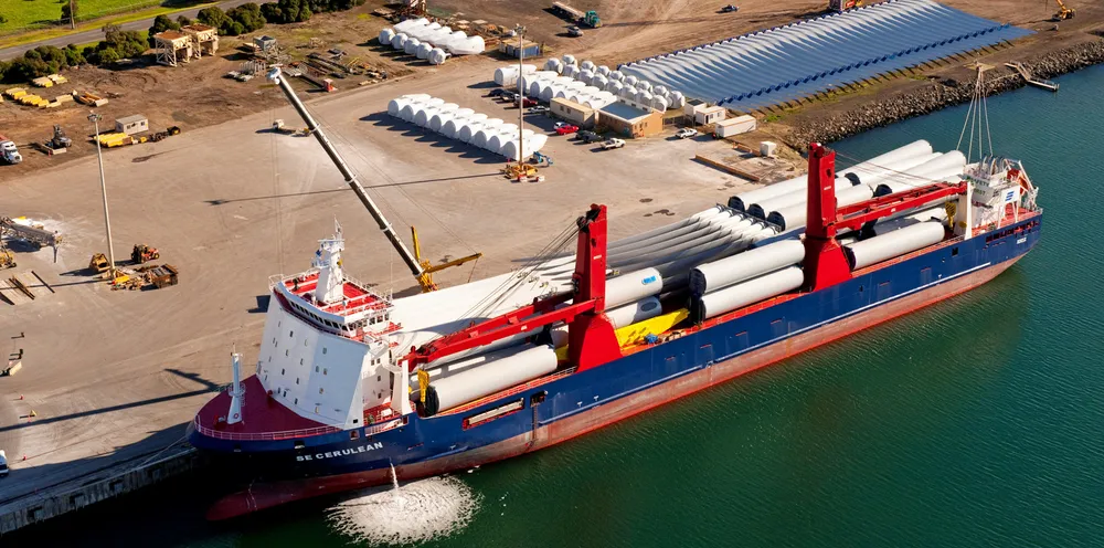 The 25,200-dwt heavylift ship Cerulean — pictured under its previous name of SE Cerulean — has previously been a part of Thorco Projects’ chartered-in fleet.