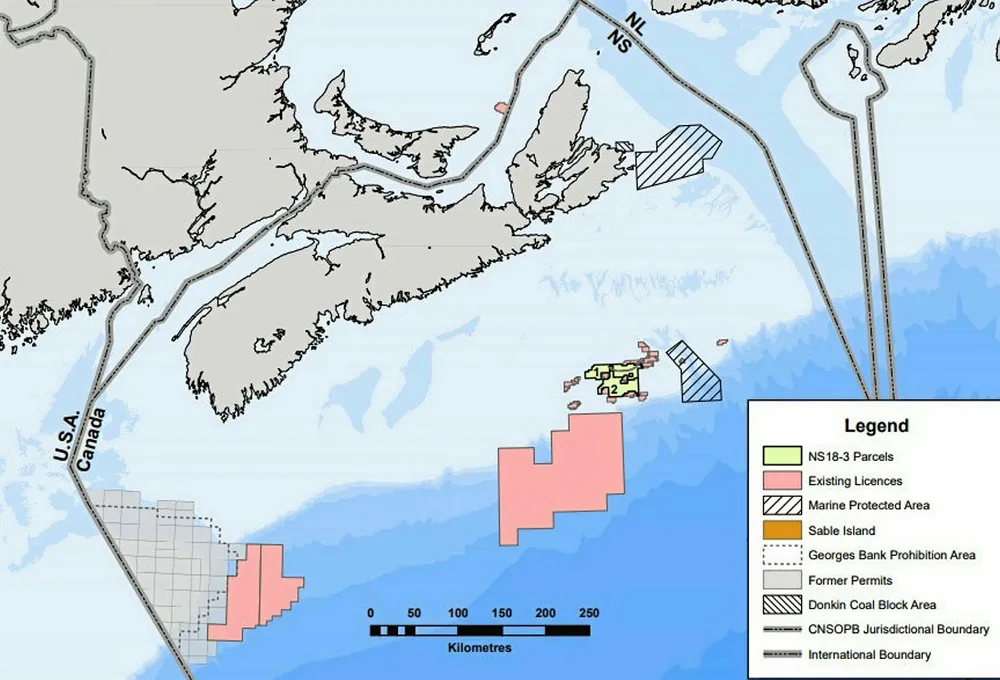 No bids: for blocks offered off Canada