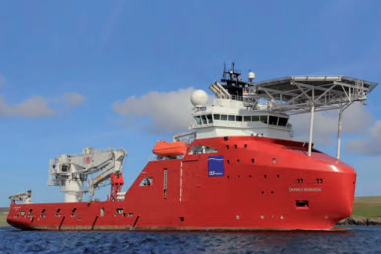 Installation job: Skandi Skansen