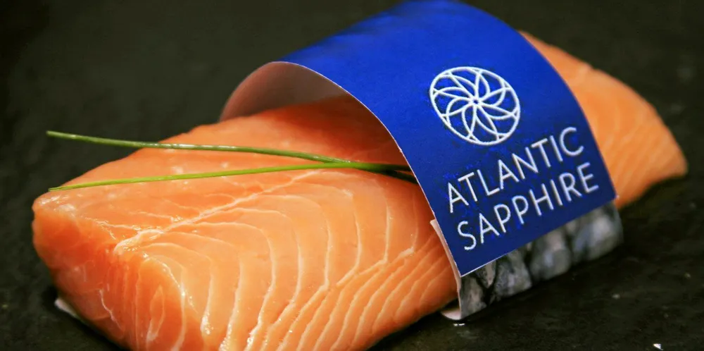 The largest promotion ever of land-based salmon didn't go quite as well as expected.