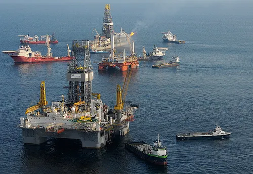 On scene at Macondo: BP says top kill on schedule.