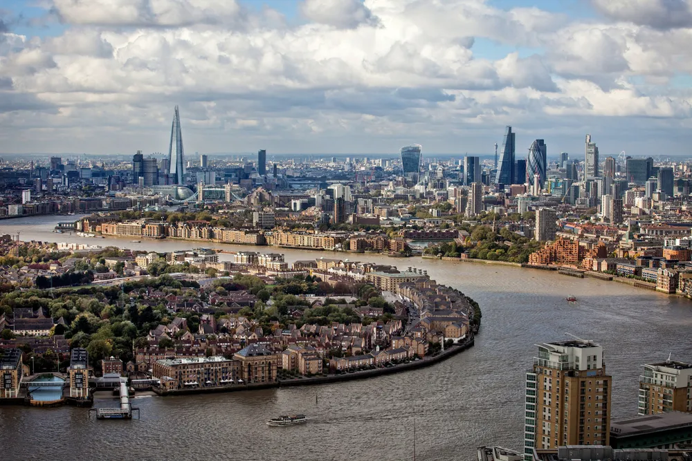 CO2 fra søppel fra London kan havne på havbunnen i Nordsjøen.