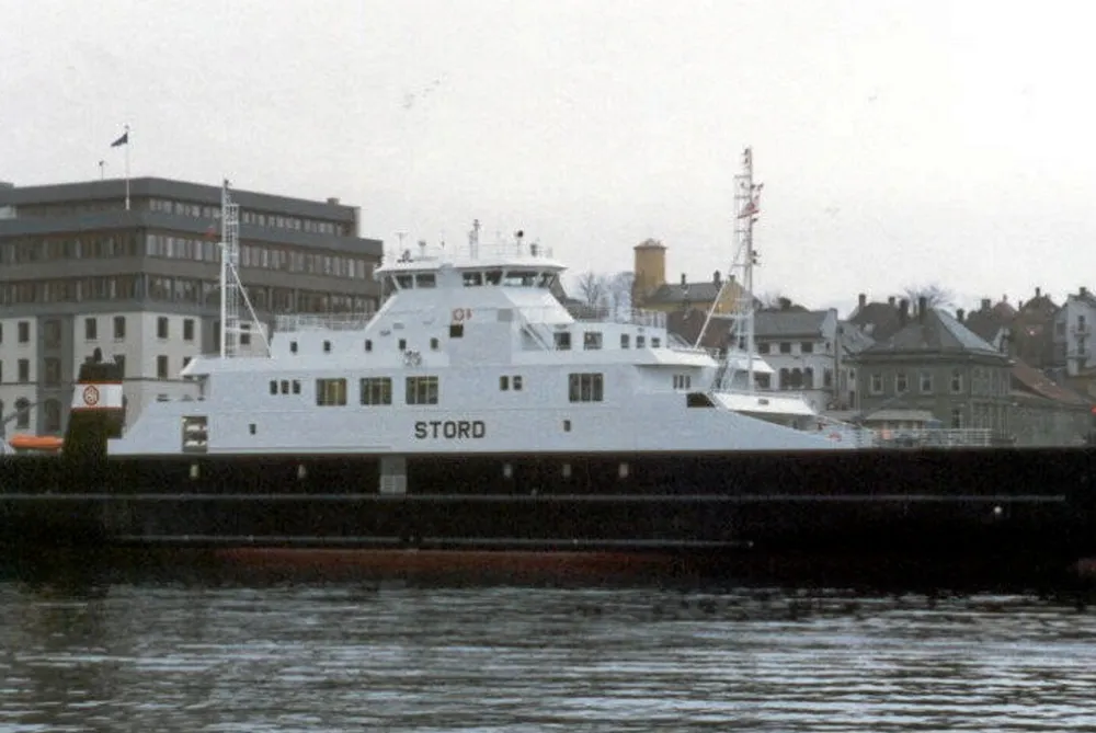 MS Stord. MS Stord tok fyr. Ingen ble skadet.