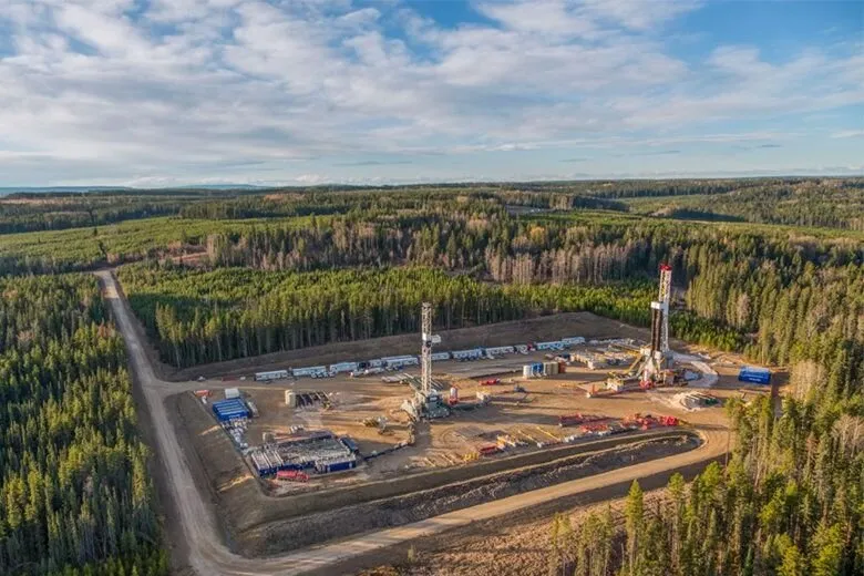 The Kaybob processing plant in Canadian Natural Resources' Duvernay play in Alberta, Canada.