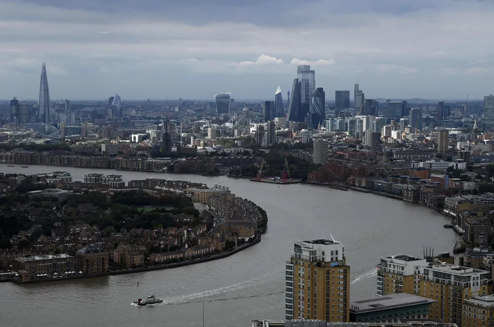 The City of London - the heart of the UK insurance market.