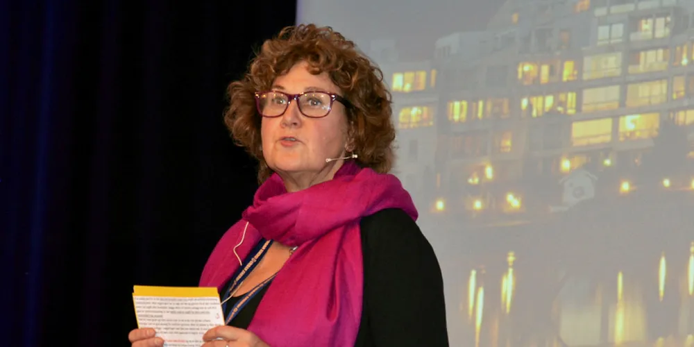 IKKE FORNØYD: Leder i Norsk Fjernvarme, Heidi Juhler, legger ikke skjul på sin misnøye med regelverket. Hun mener det er en klar hindring for å få markedet til å fungere optimalt.