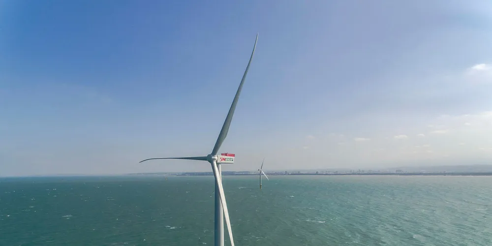 The Siemens turbines at Swancor's Formosa 1 off Taiwan. Pic: Swancor