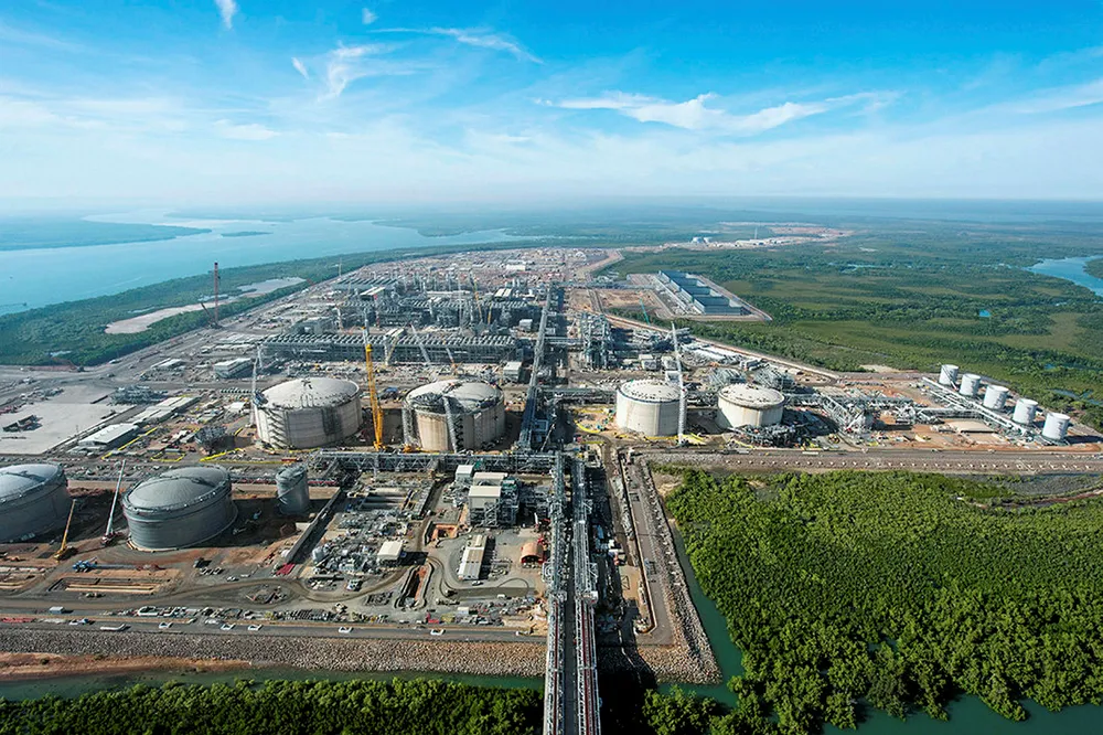 Ichthys LNG at Bladin Point near Darwin,