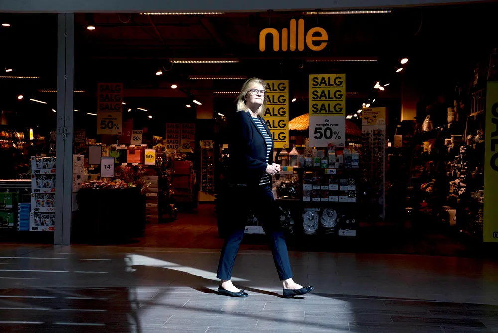 Toppsjef Kjersti Hobøl i Nille kjemper for overlevelse i et marked preget av tøff konkurranse.