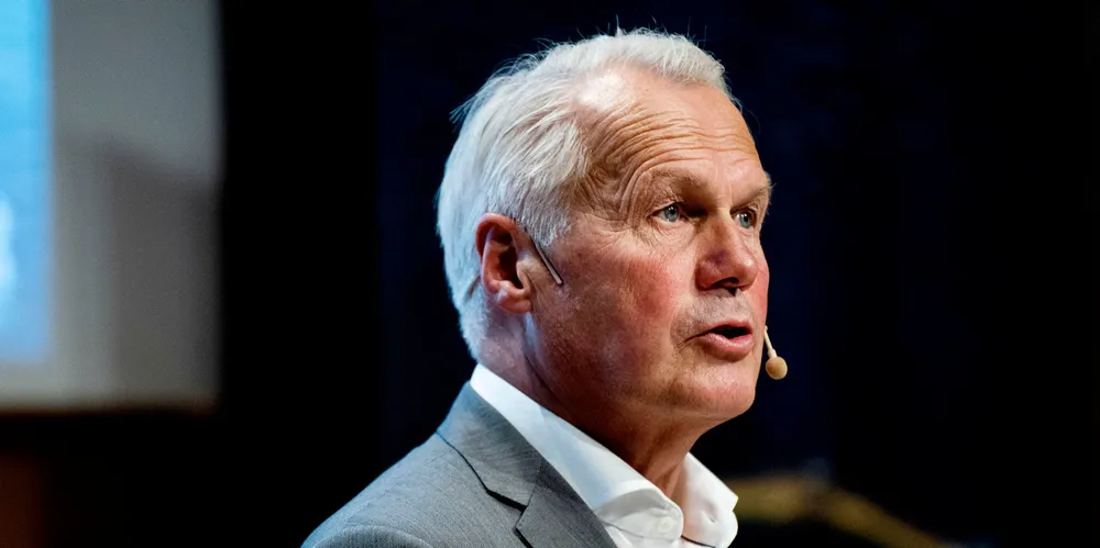 Gustav Witzøe startet lakseselsakpet Salmar, som familien hans fortsatt kontrollerer.