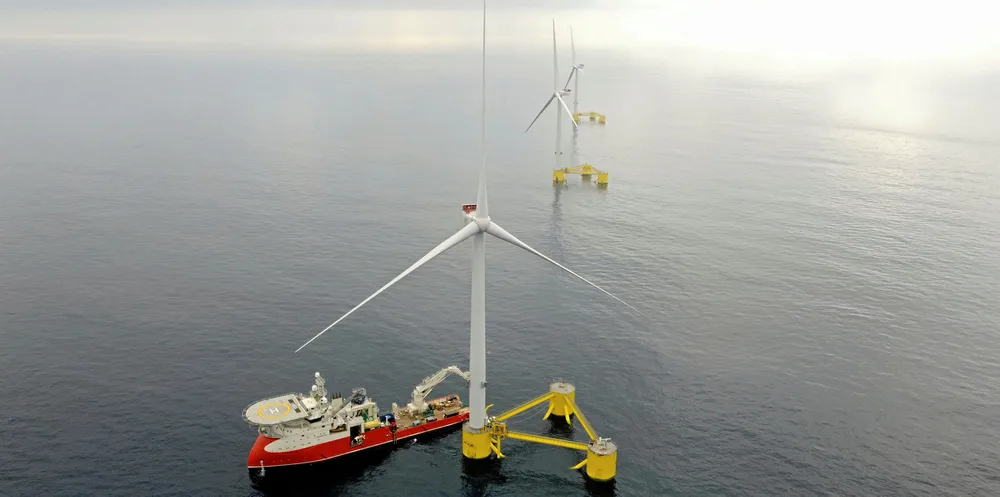 WindFloat Atlantic currently uses the largest turbines in floating, 8.3MW units