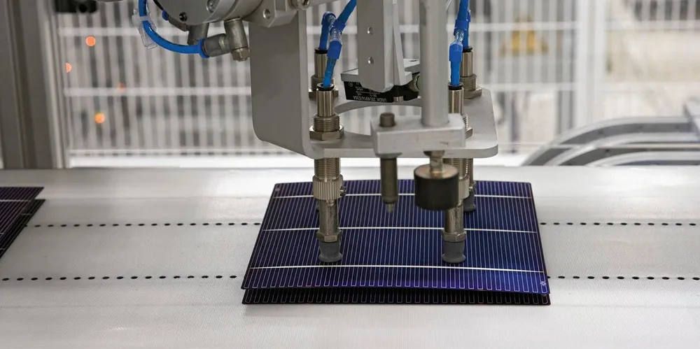 Solar manufacturing at later insolvent German company Conergy