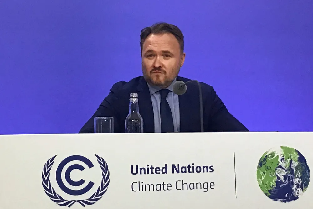 Leading the charge: Denmark's Minister of Climate, Energy & Public Utilities Dan Jorgensen
