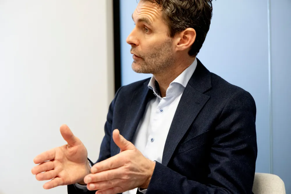 Dagens ledelse har ikke skapt bankens problemer, men har en formidabel utfordring, skriver Sigmund Håland. Banken ledes i dag av Johan Linn (bildet).