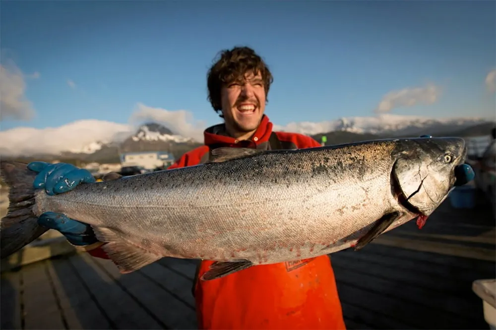 The Copper River salmon season begins in May.
