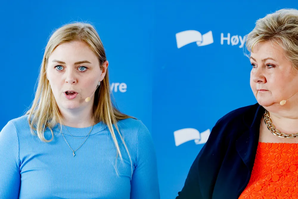 Tina Bru mener at norsk offentlig pengebruk er nær grenseløs. Det blir ikke riktigere av gjentagelse, ifølge skribentene.