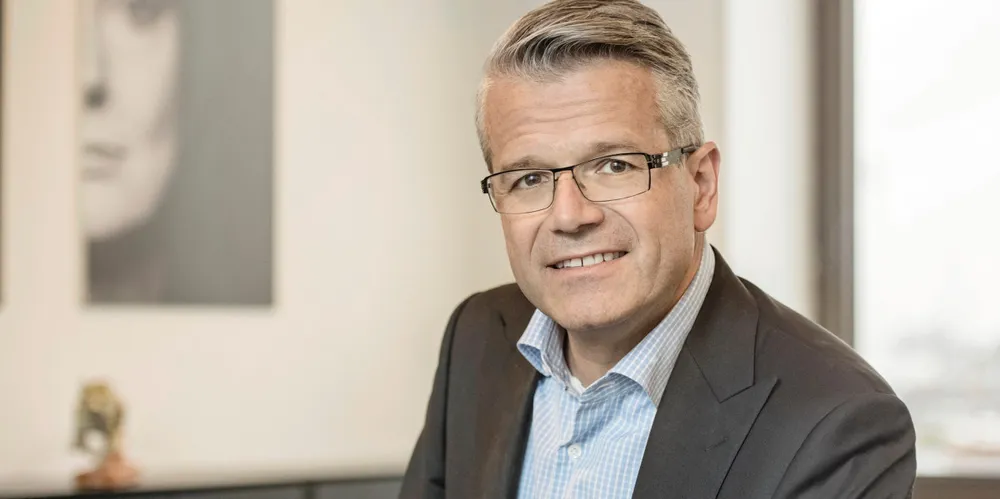 AP Moller-Maersk chief executive Vincent Clerc.