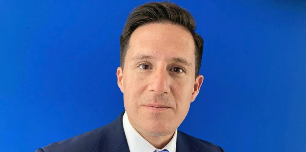 Testing times for Jose Antonio Camposano, executive director of shrimp producers trade body Camara Nacional de Acuacultura in Barcelona 2024.