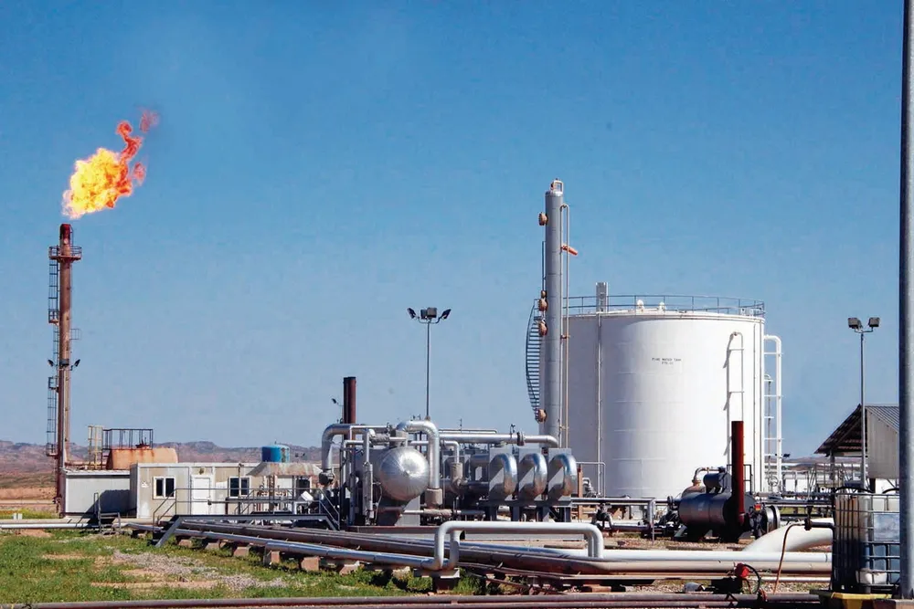 Facilities: the Khor Mor LPG plant. The Khor Mor gas field was targeted by a rocket attack this week, according to operator Dana Gas