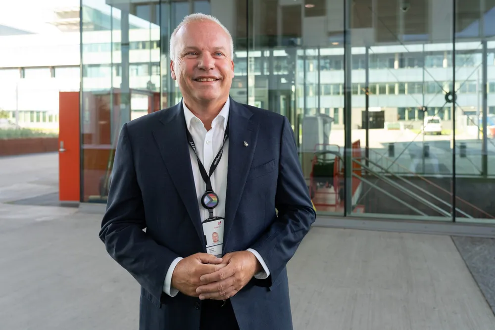 Working on Wisting: Equinor chief executive Anders Opedal.