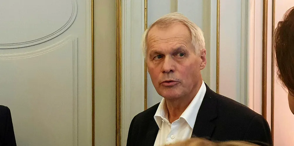 Gustav Witzøe i Salmar deltar denne uken på innspillsmøtet hos fiskeri- og sjømatminister Odd Emil Ingebrigtsen.
