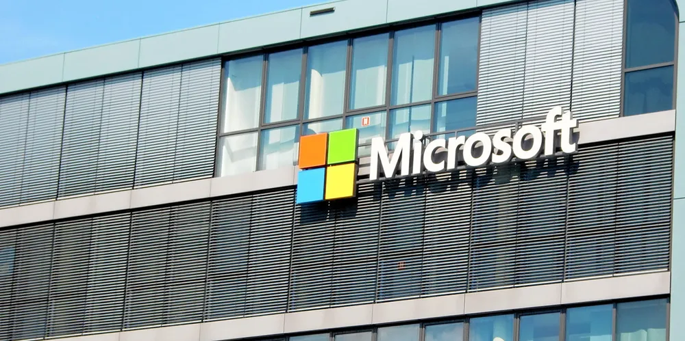 A Microsoft office building in Europe.