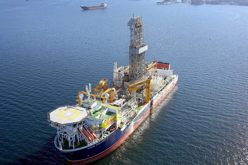 Busy schedule: the Stena Drilling drillship Stena Drillmax