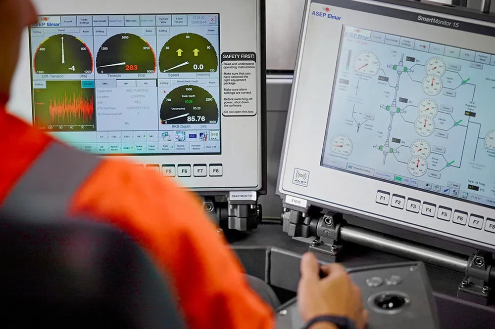 Competition concerns: an Altus worker carrying out its wireline services.