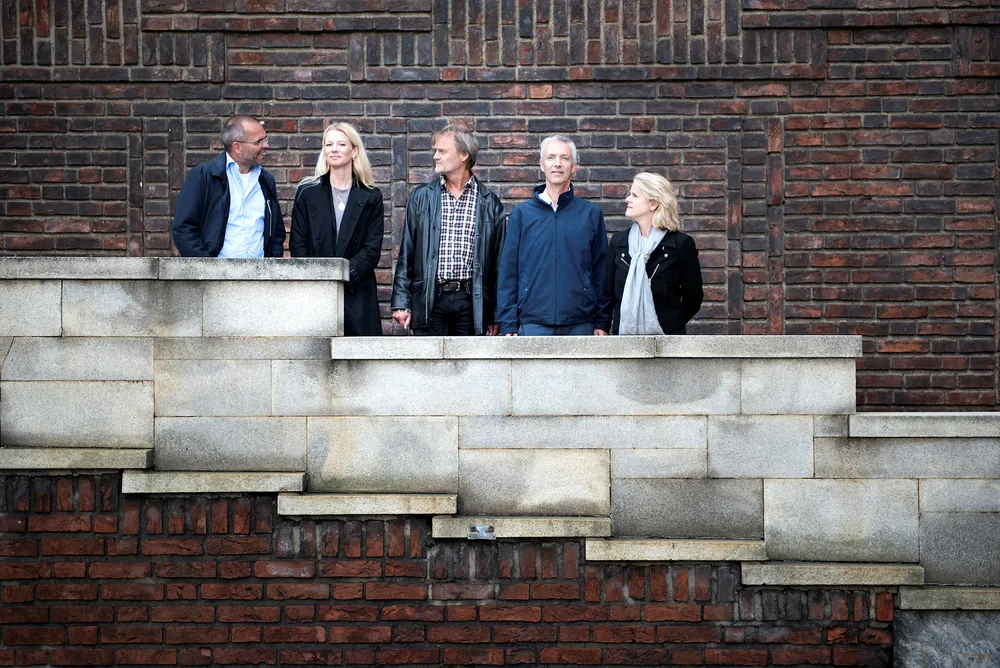 DNs rentepanel anbefaler Norges Bank å holde renten uendret på rentemøtet denne uken. Fra venstre Ragnar Torvik, Kari Due-Andresen, Knut Røed, Steinar Holden og Hilde C. Bjørnland. Foto: Hanna Kristin Hjardar