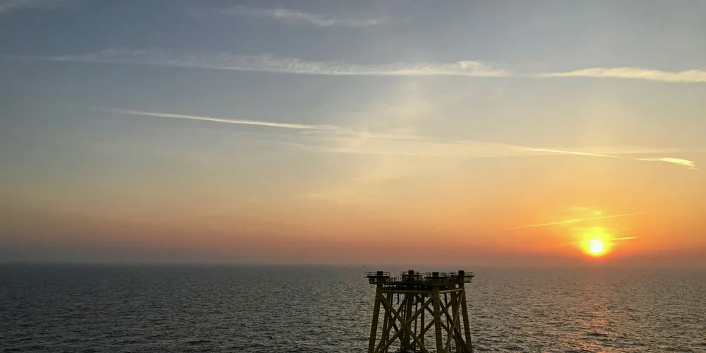 Orsted's Hornsea 1 project under construction in the UK