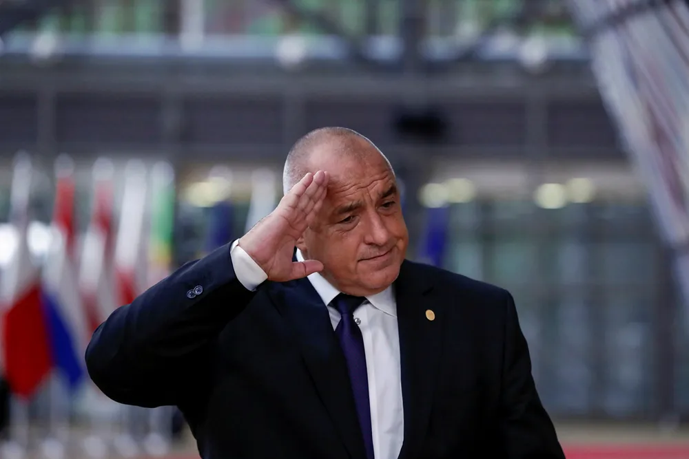 Pipeline concerns: Bulgaria's Prime Minister Boyko Borissov has personally backed a Russian project to build a cross-country extension to Gazprom's TurkStream subsea gas pipeline