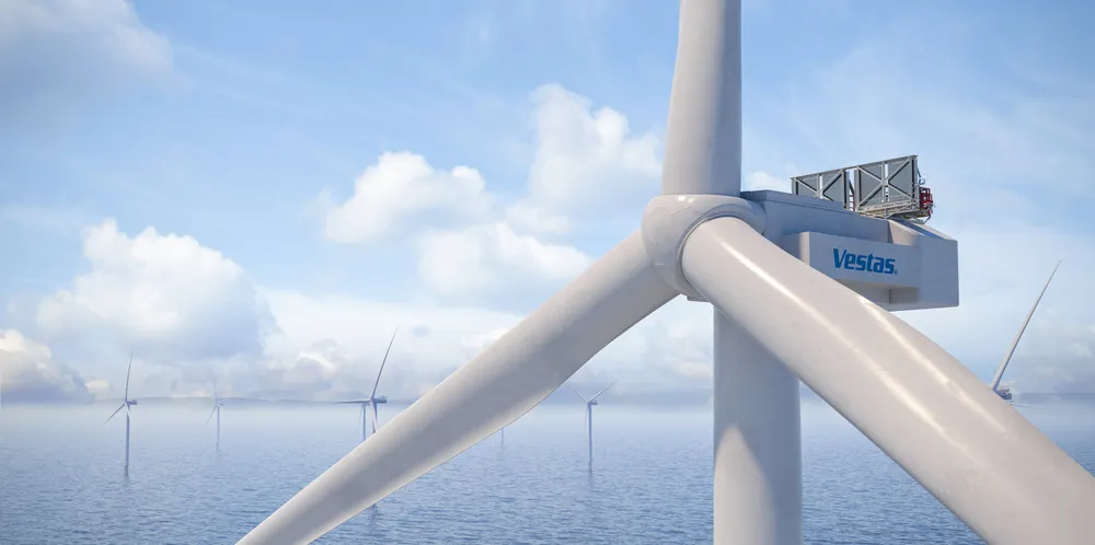 A rendering of Vestas 15MW machine.