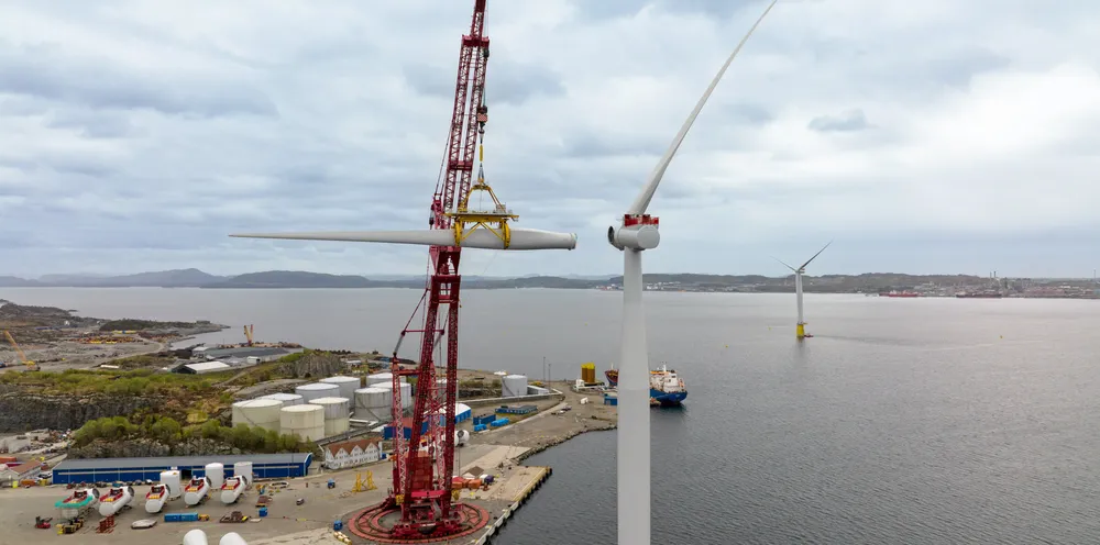 Equinor's Hywind Tampen, one of a growing number of floating projects underway.
