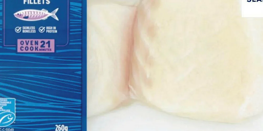 New England Seafood cod Asda.