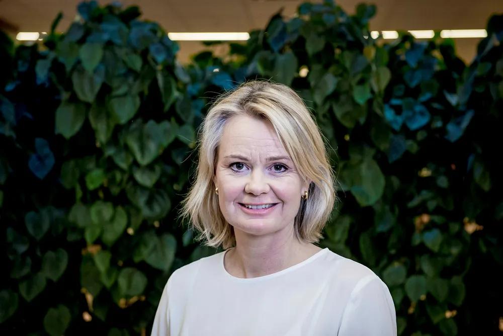 DNBs nye personmarkedssjef Ingjerd Blekeli Spiten.