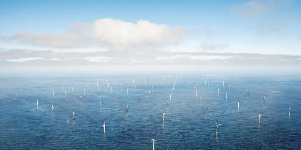 An Orsted wind farm in Europe