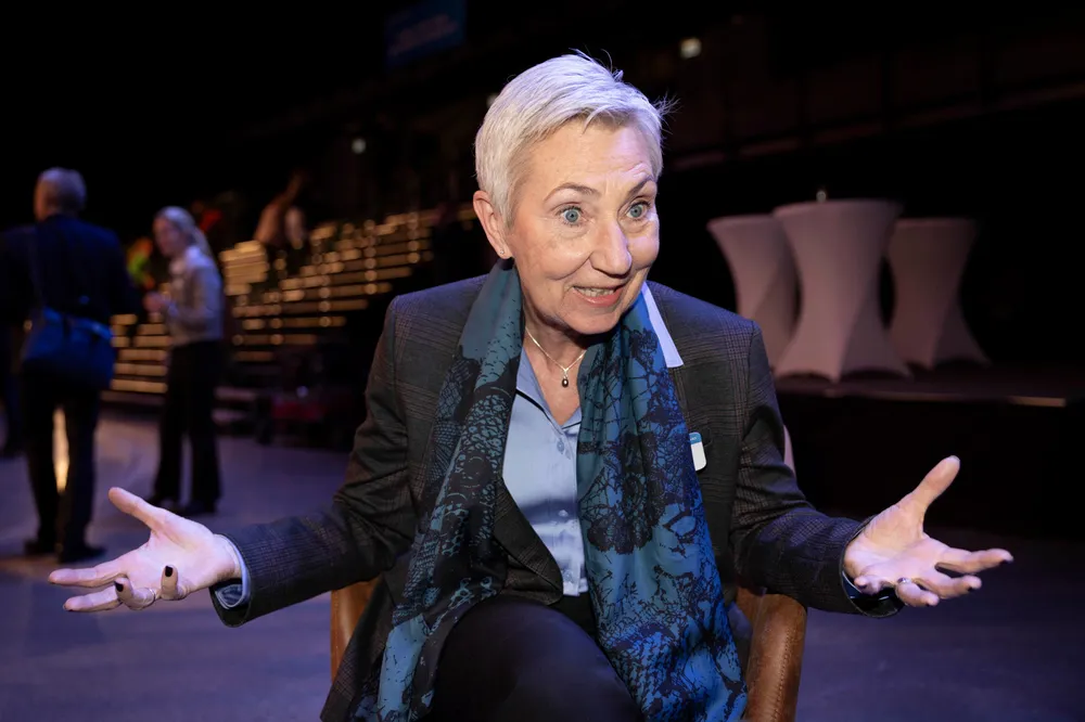 LO-leder Peggy Hessen Følsvik mener de rikeste bør betale mer i skatt.