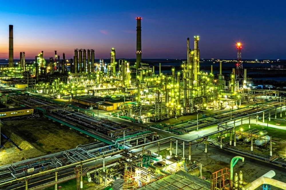 Rompetrol's Petromidia refinery on Romania's Black Sea coast.