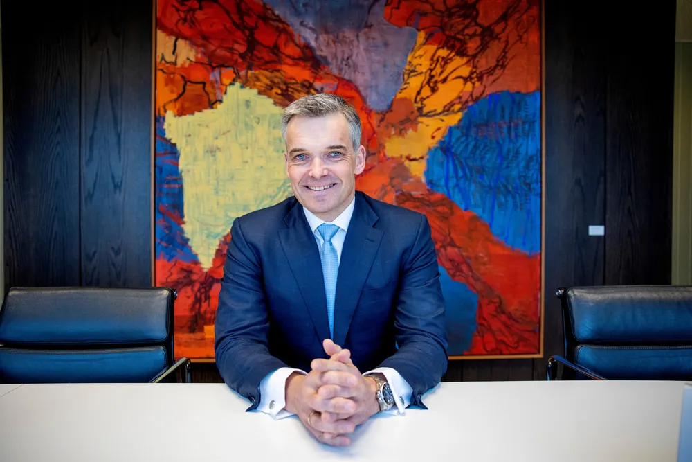 Peter Straume, sjef for ABG Sundal Collier Norge, sier meglerhuset har rundt 40 selskaper det skal hjelpe på børs i år.