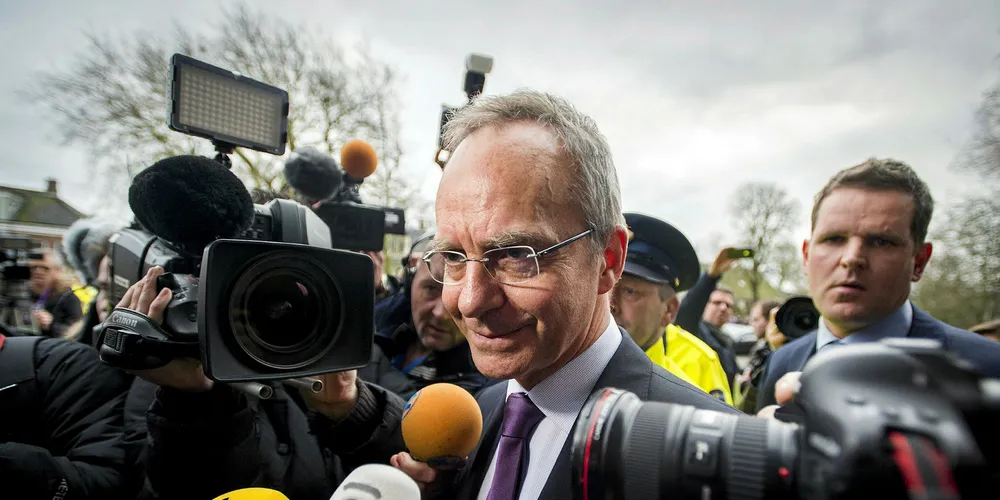 Dutch economics minister Henk Kamp. Pic AFP/Getty Images