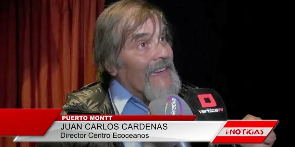Direktør Juan Carlos Cárdenas i Centro Ecocéanos.