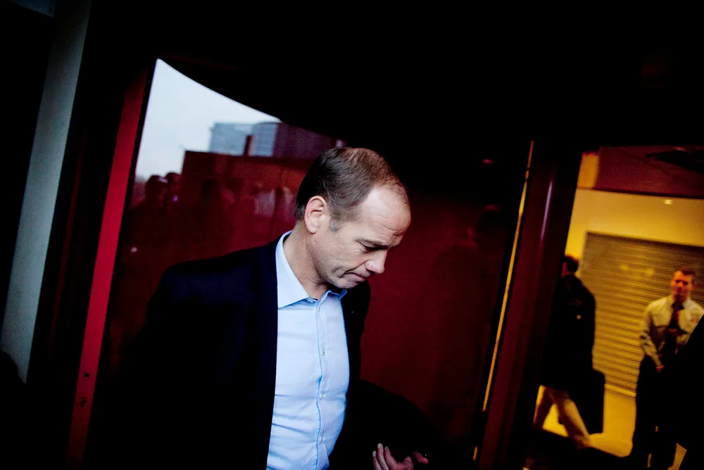 Jens Lippestad, SAS-pilotenes forhandlingsleder, reagerer på SAS-sjef Rickard Gustafsons uttalelser, en knapp dag før selskapet risikerer storstreik. Foto: Fartein Rudjord