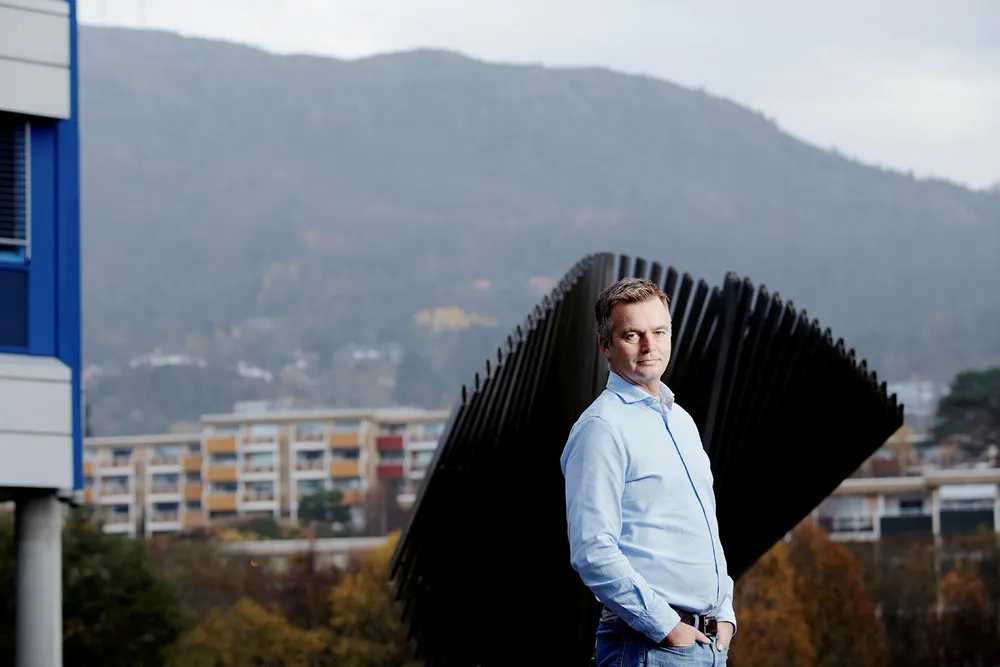 Vi tar det på høyeste alvor når Finanstilsynet finner denne typen mangler, sier daglig leder Magnar Øyhovden i Skandiabanken. Foto: Paul S. Amundsen